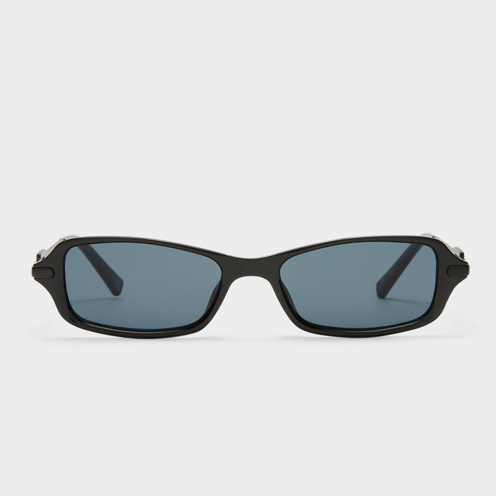 Bamboozler Black Uni-Sex Rectangle Sunglasses | Le Specs – Le Specs INTL Bamboozler Black Uni-Sex Rectangle Sunglasses | Le Specs – Le Specs INTL