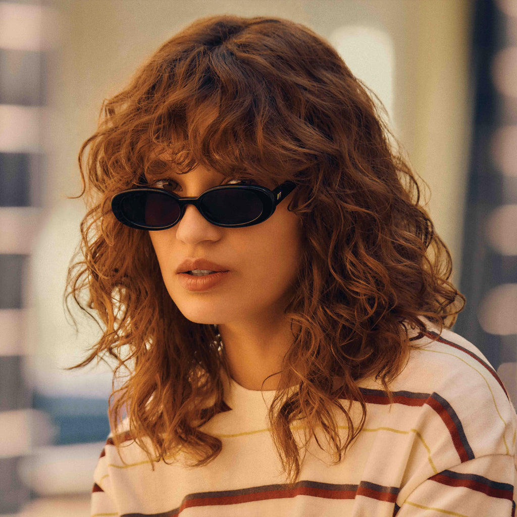 Outta Love Caramel Female Oval Sunglasses | Le Specs