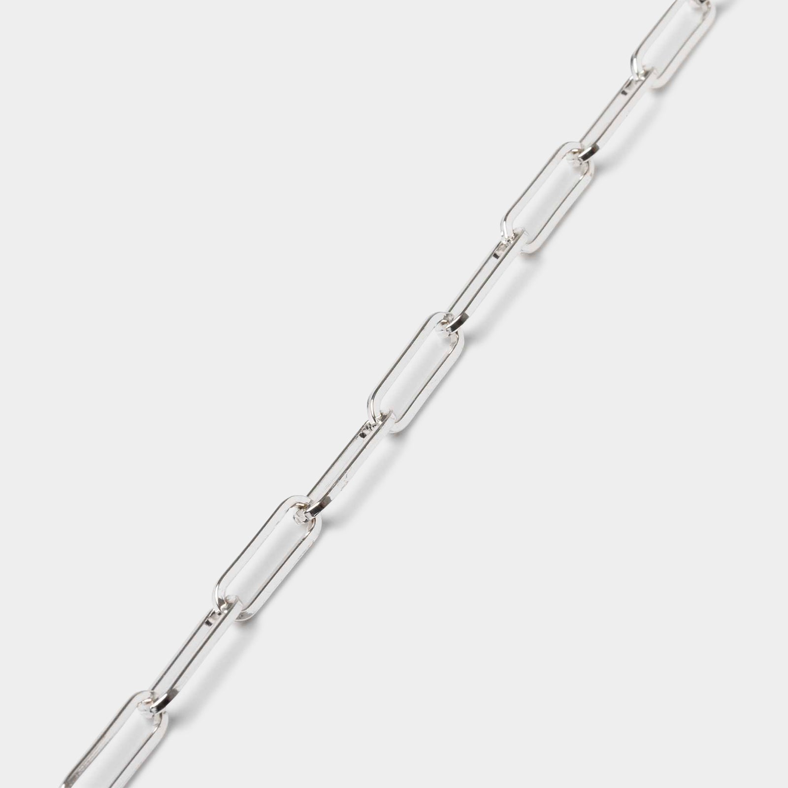 Bold Link Neck Chain Silver Female Unspecified Accessories | Le Specs