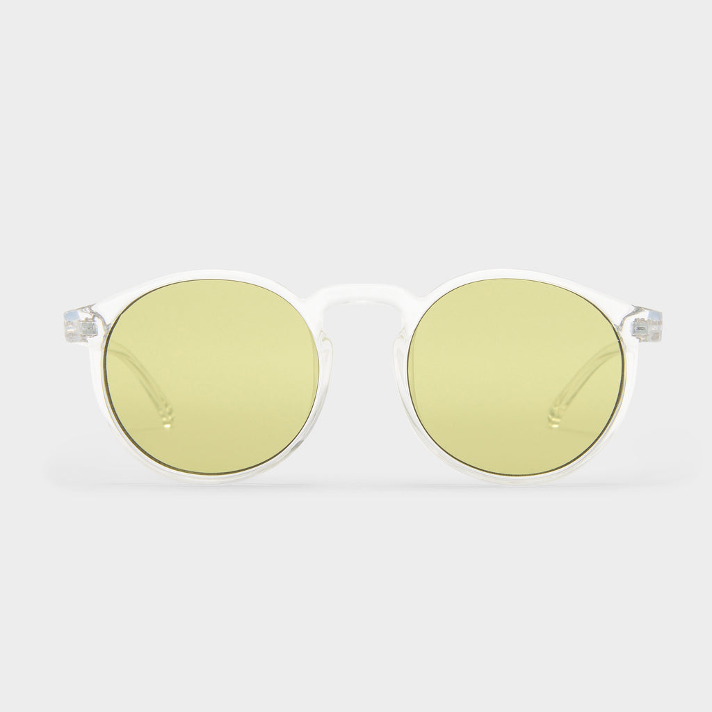 Clear yellow sunglasses hotsell