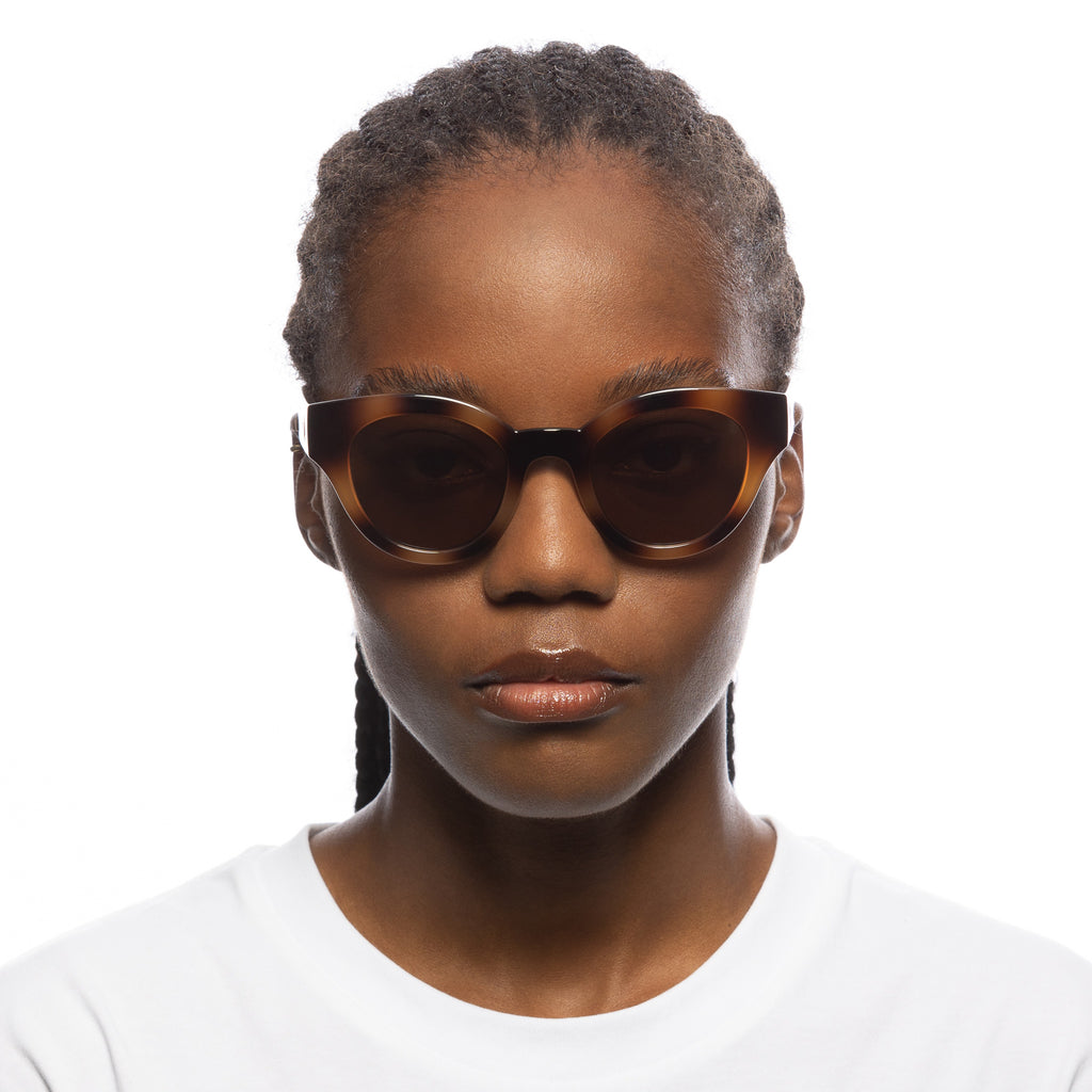 Deja Nu Tortoise Shell Women's Cat-Eye Sunglasses | Le Specs