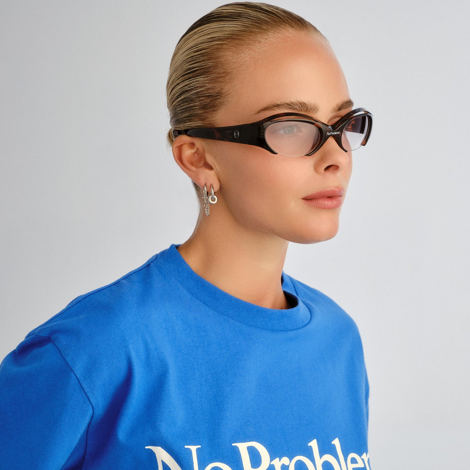 Cyborg Tortoiseshell Uni-Sex Oval Sunglasses | Le Specs