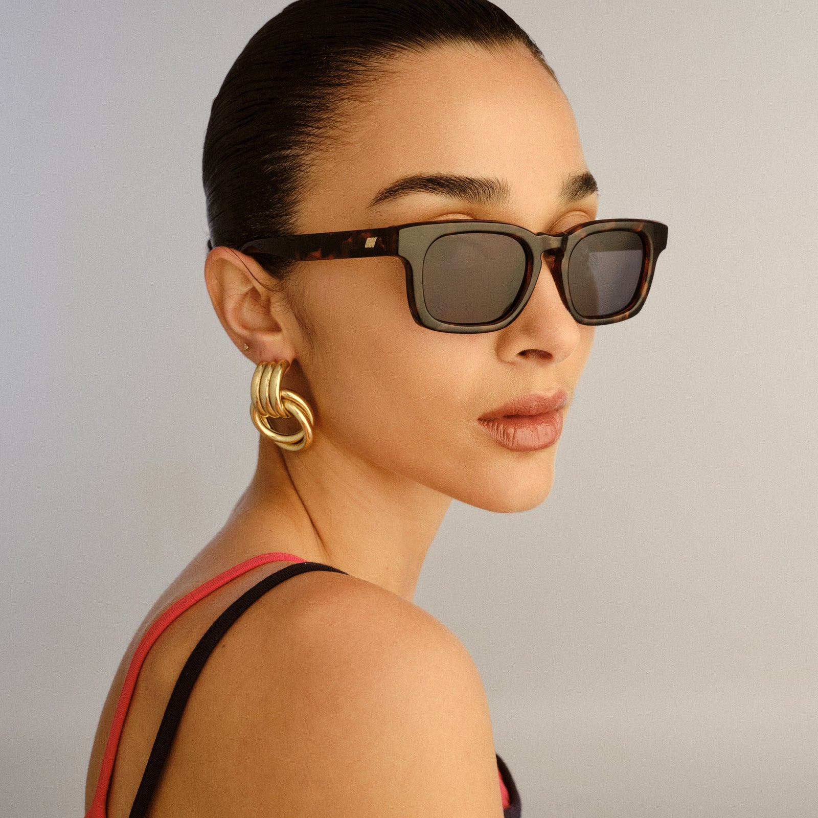 Iceberg + Tokyo Tort Uni-Sex Square Sunglasses | Le Specs
