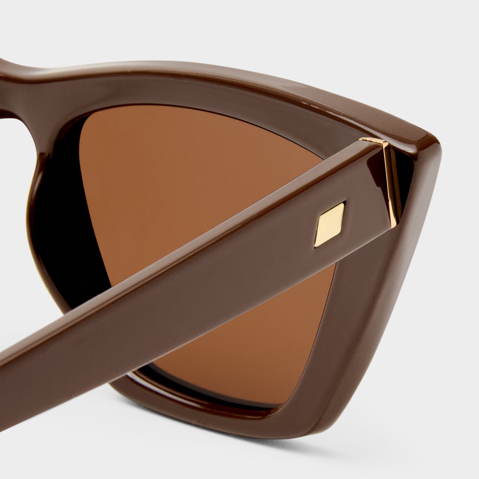 Velodrome Cocoa Female Cat-Eye Sunglasses | Le Specs