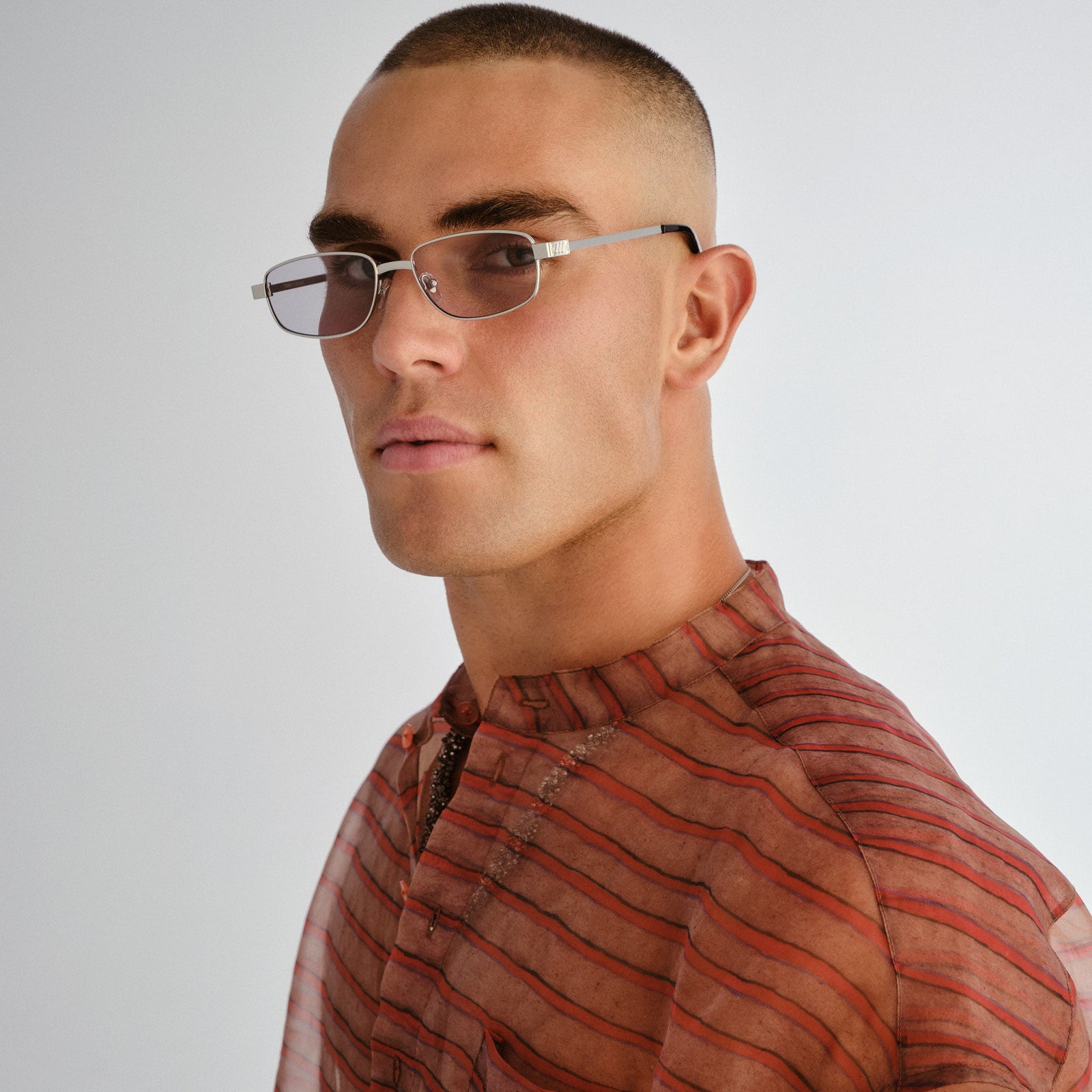 Torrid Silver Uni-Sex Rectangle Sunglasses | Le Specs
