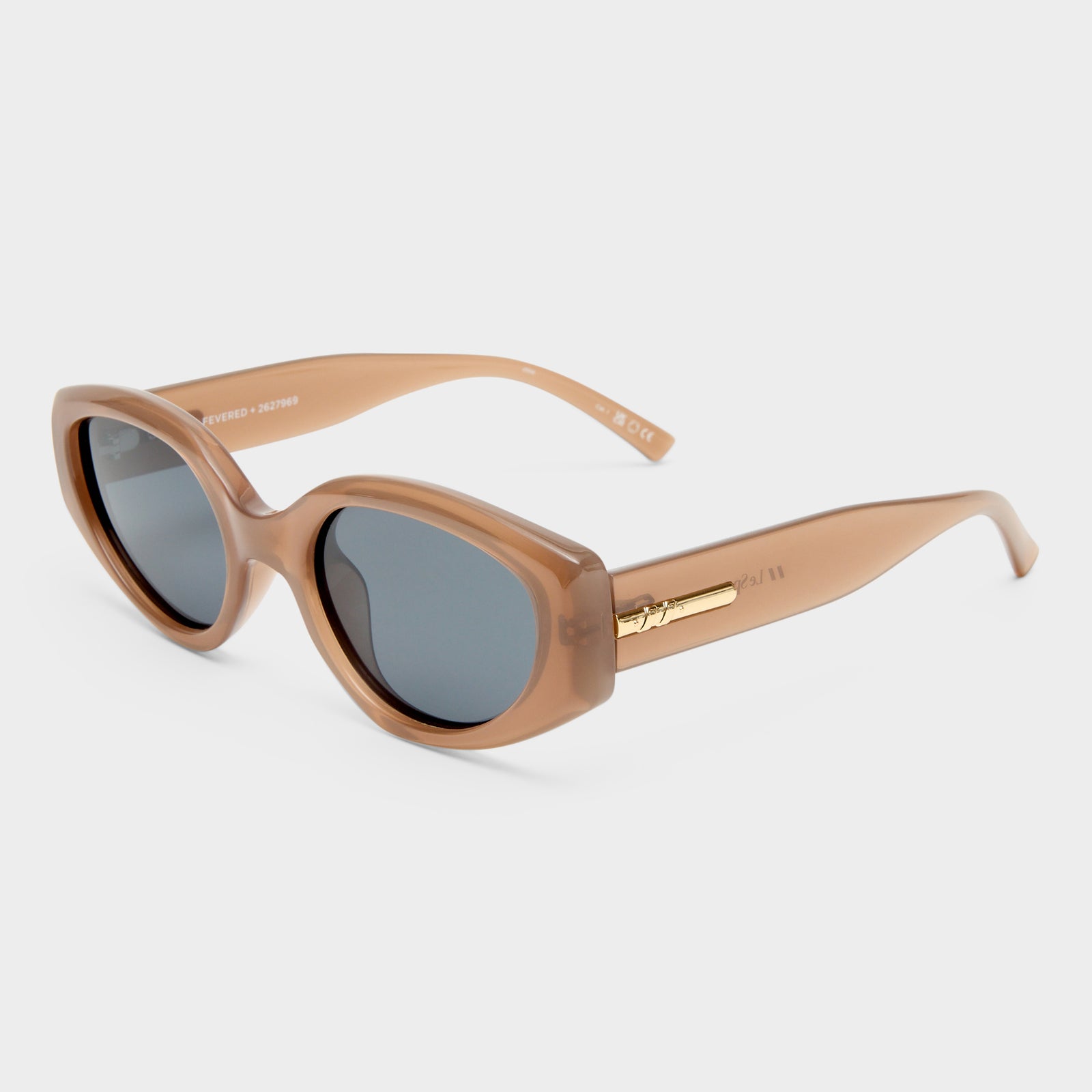 Fevered + Fawn Female Oval Sunglasses | Le Specs