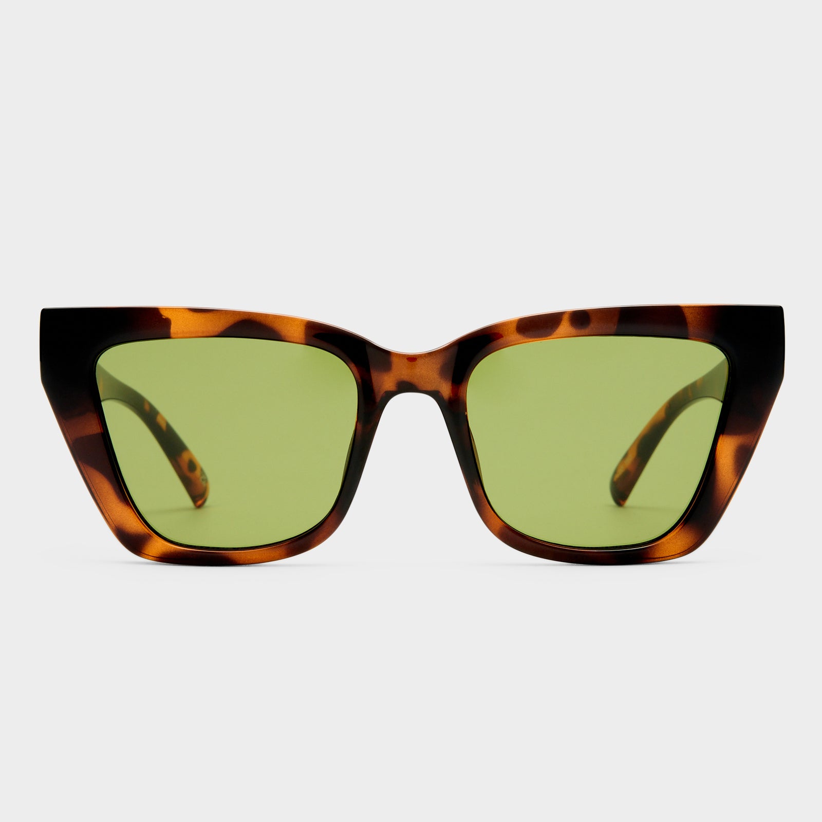 Le Coeur Dark Tort Female Cat-Eye Sunglasses | Le Specs