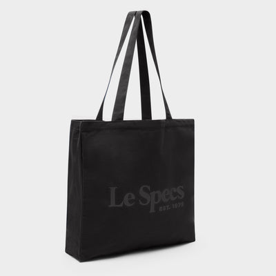 LE SPECS CANVAS TOTE BAG | BLACK