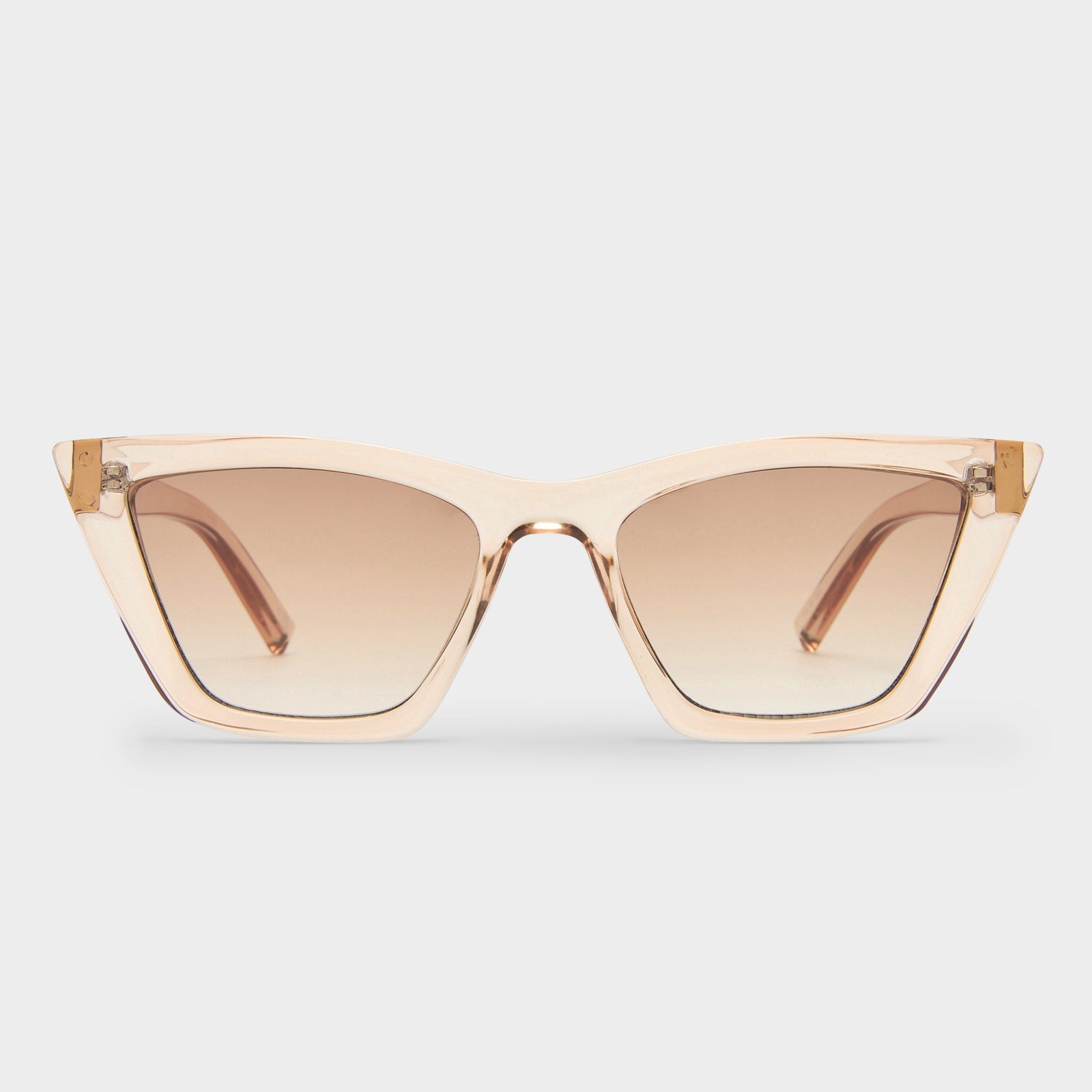 Velodrome Vanilla Female Cat-Eye Sunglasses | Le Specs