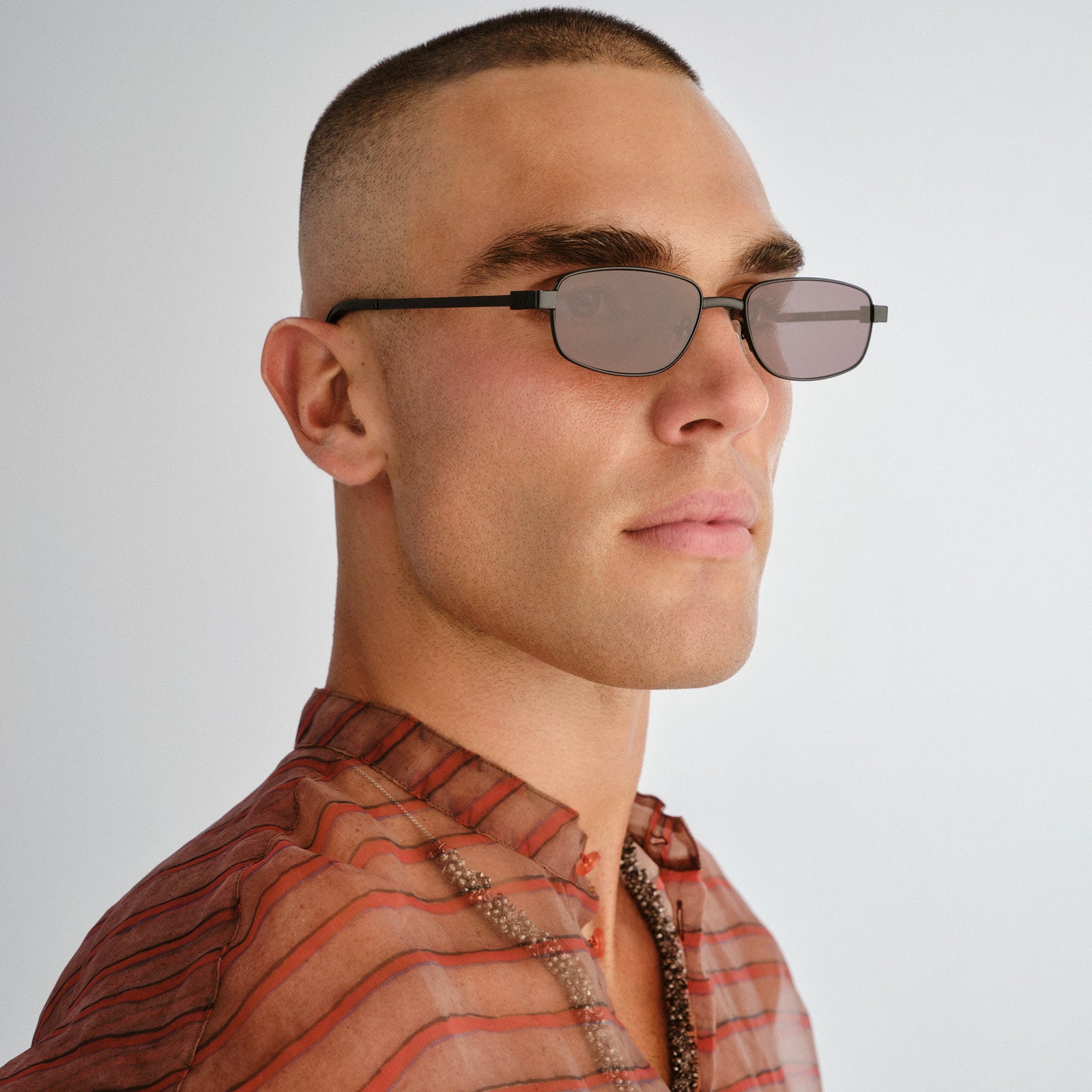 Torrid Black Uni-Sex Rectangle Sunglasses | Le Specs