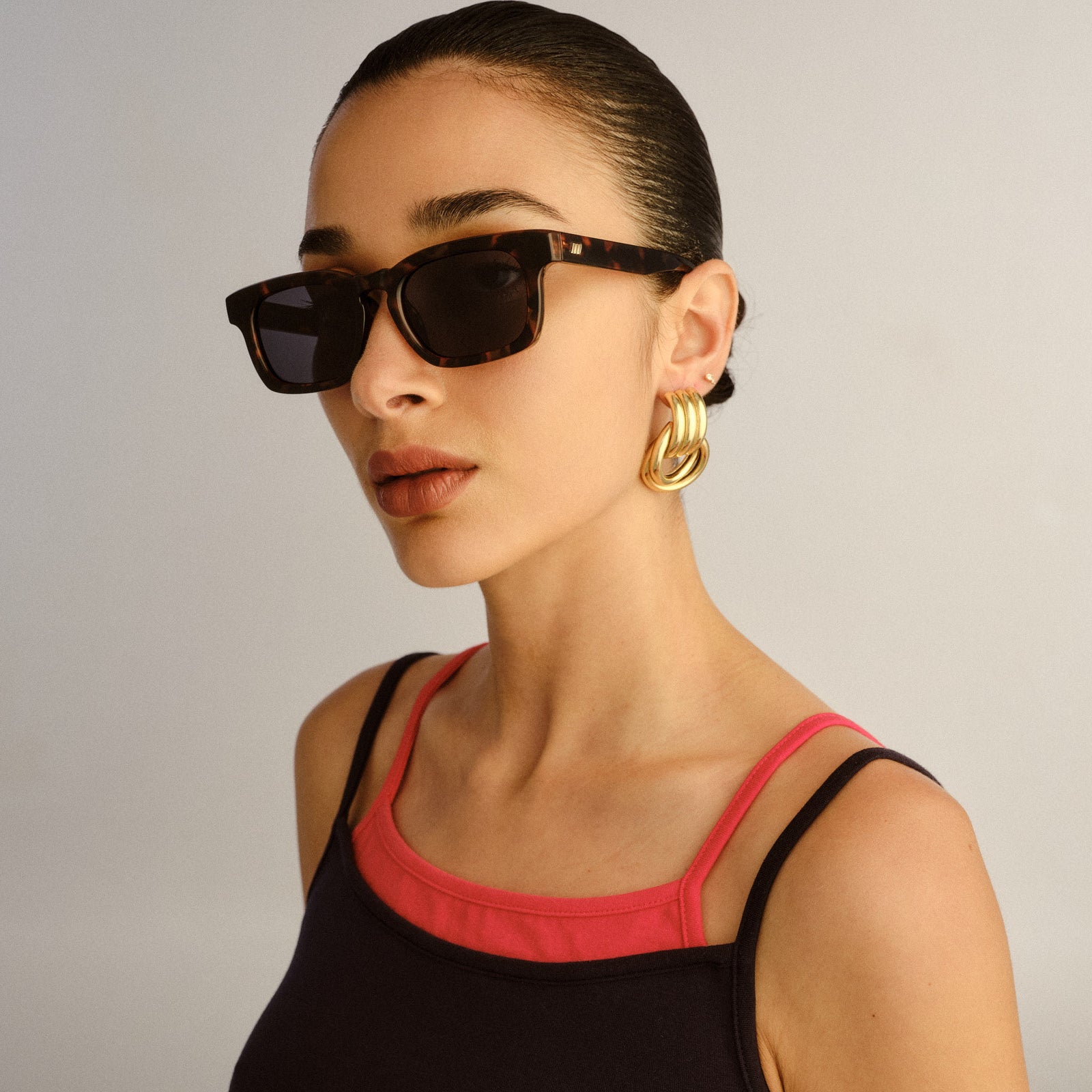 Iceberg + Tokyo Tort Uni-Sex Square Sunglasses | Le Specs