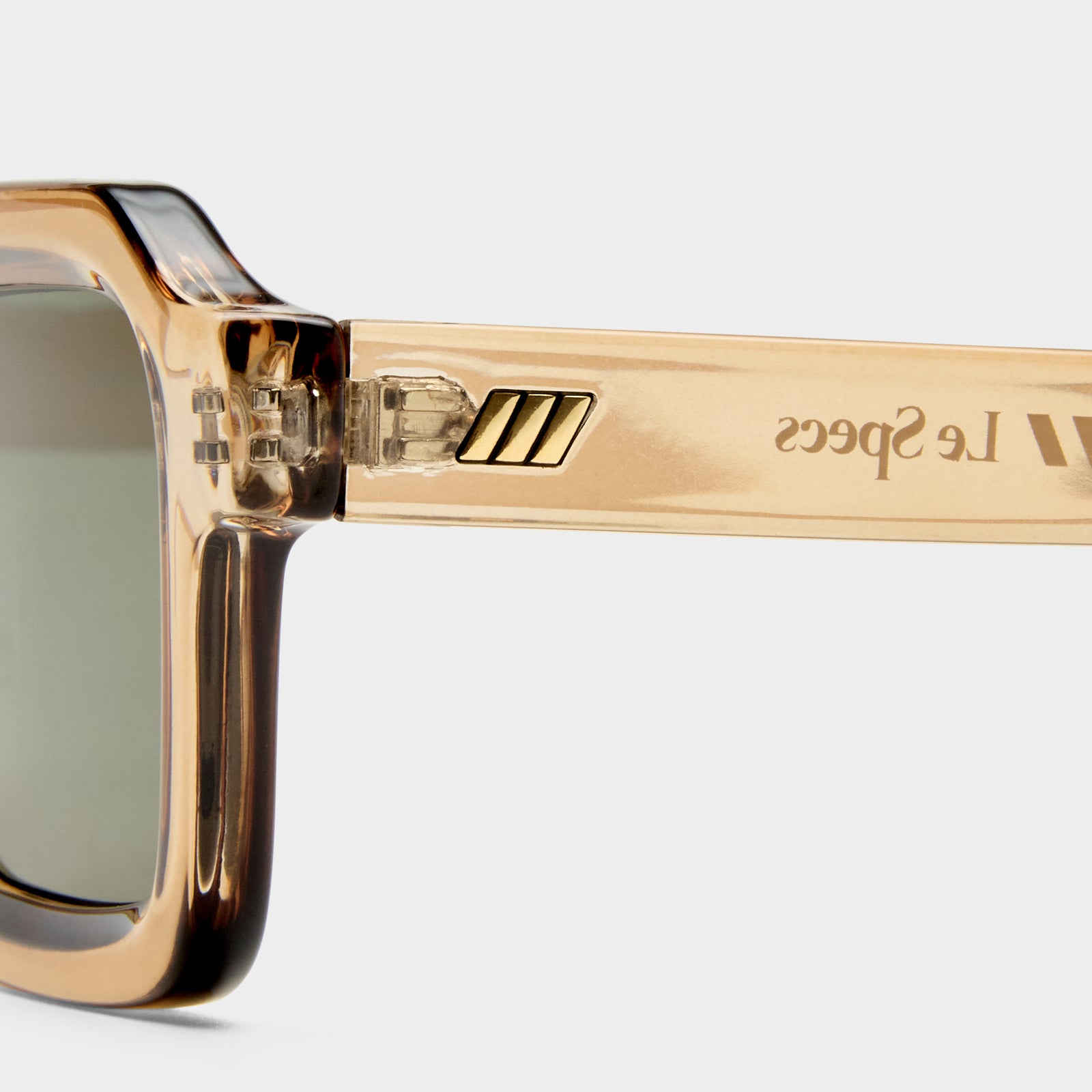 Impossible Whiskey Uni-Sex Square Sunglasses | Le Specs
