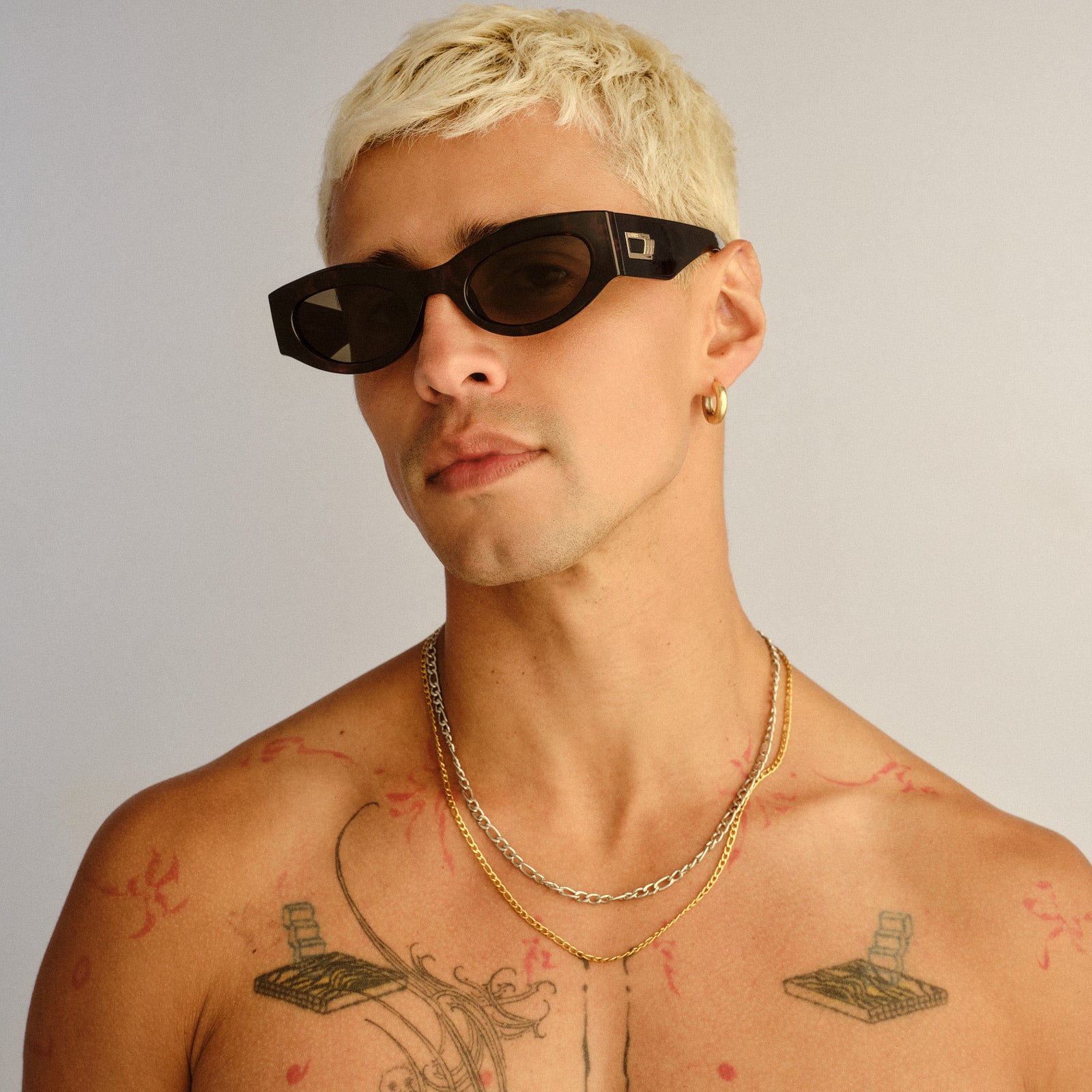 Body Bumpin Ii Tort Uni-Sex Oval Sunglasses | Le Specs