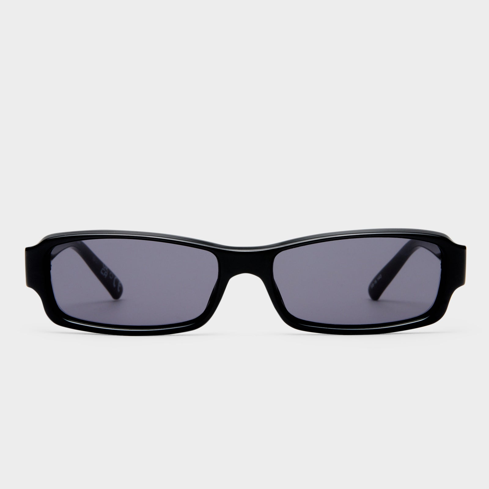 Dial Tone Black Uni-Sex Rectangle Sunglasses | Le Specs