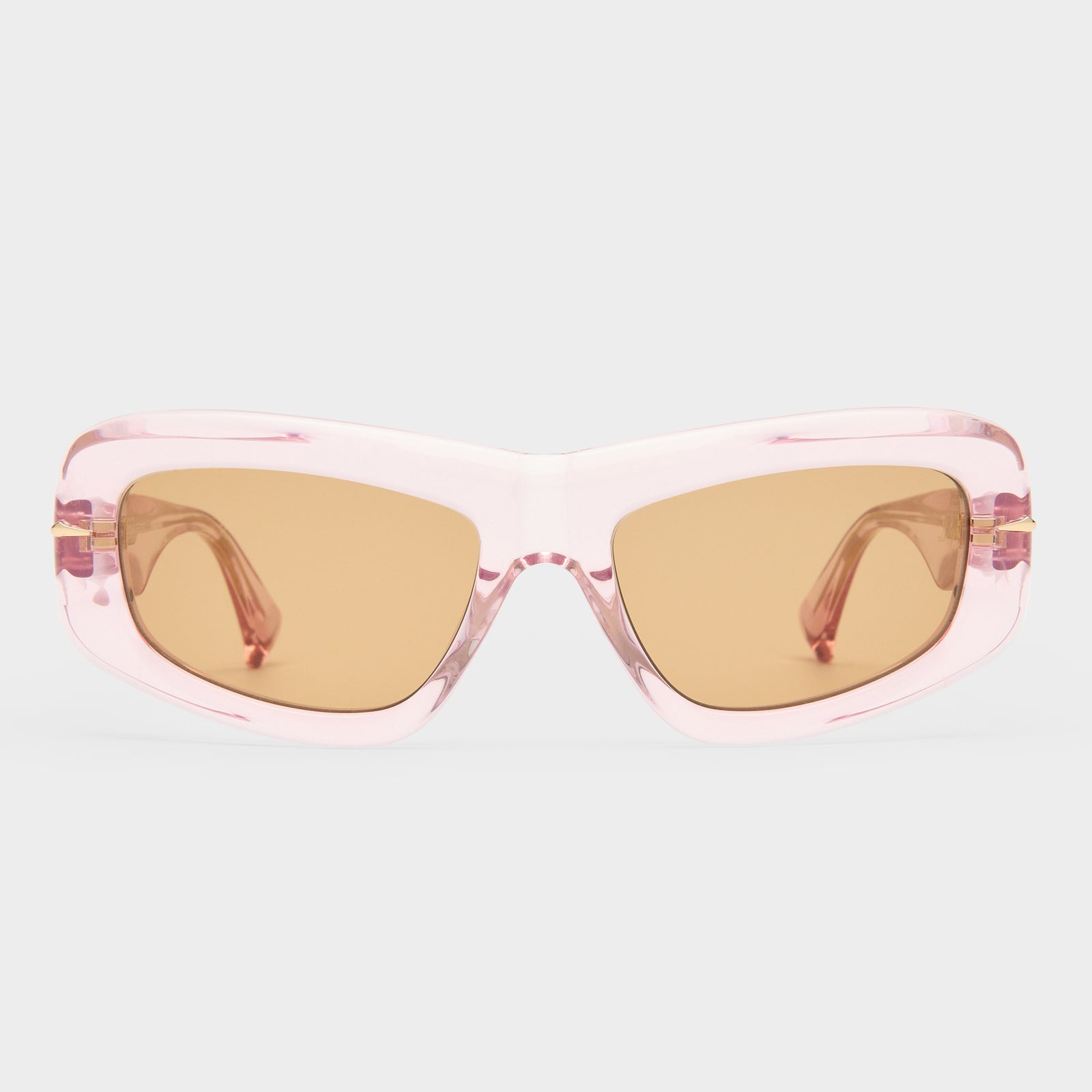 Numero Ocho Pink Salt Female Shield Sunglasses | Le Specs