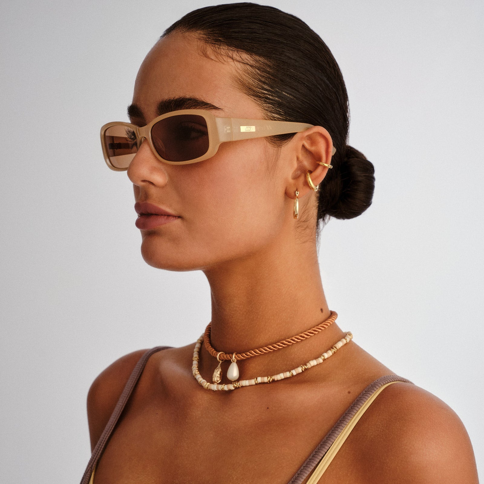 nude goggles Gigglemug Nude Uni-Sex Rectangle Sunglasses