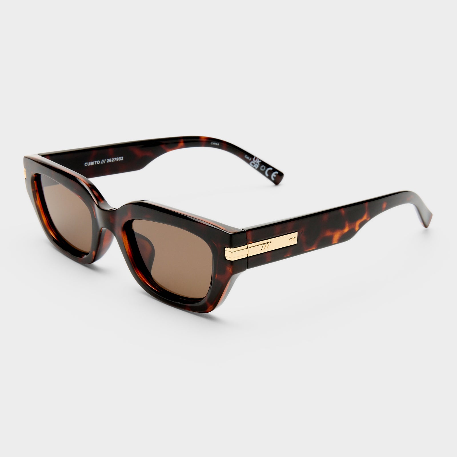 Cubito + Tort Uni-Sex D-Frame Sunglasses | Le Specs