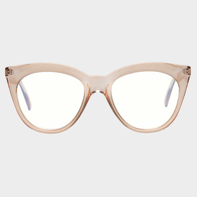 HALFMOON MAGIC | BLUE LIGHT TAN GLASSES