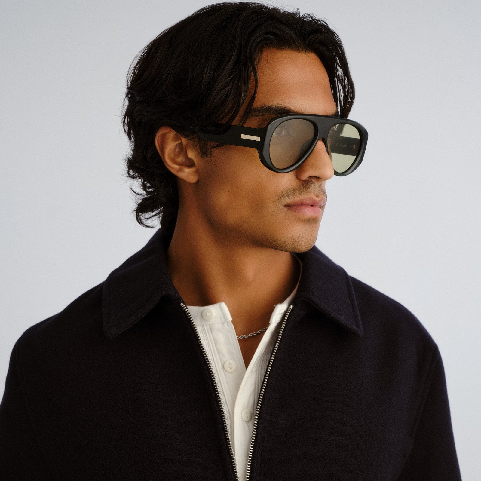 Dream Boat Moss Uni-Sex Aviator Sunglasses | Le Specs