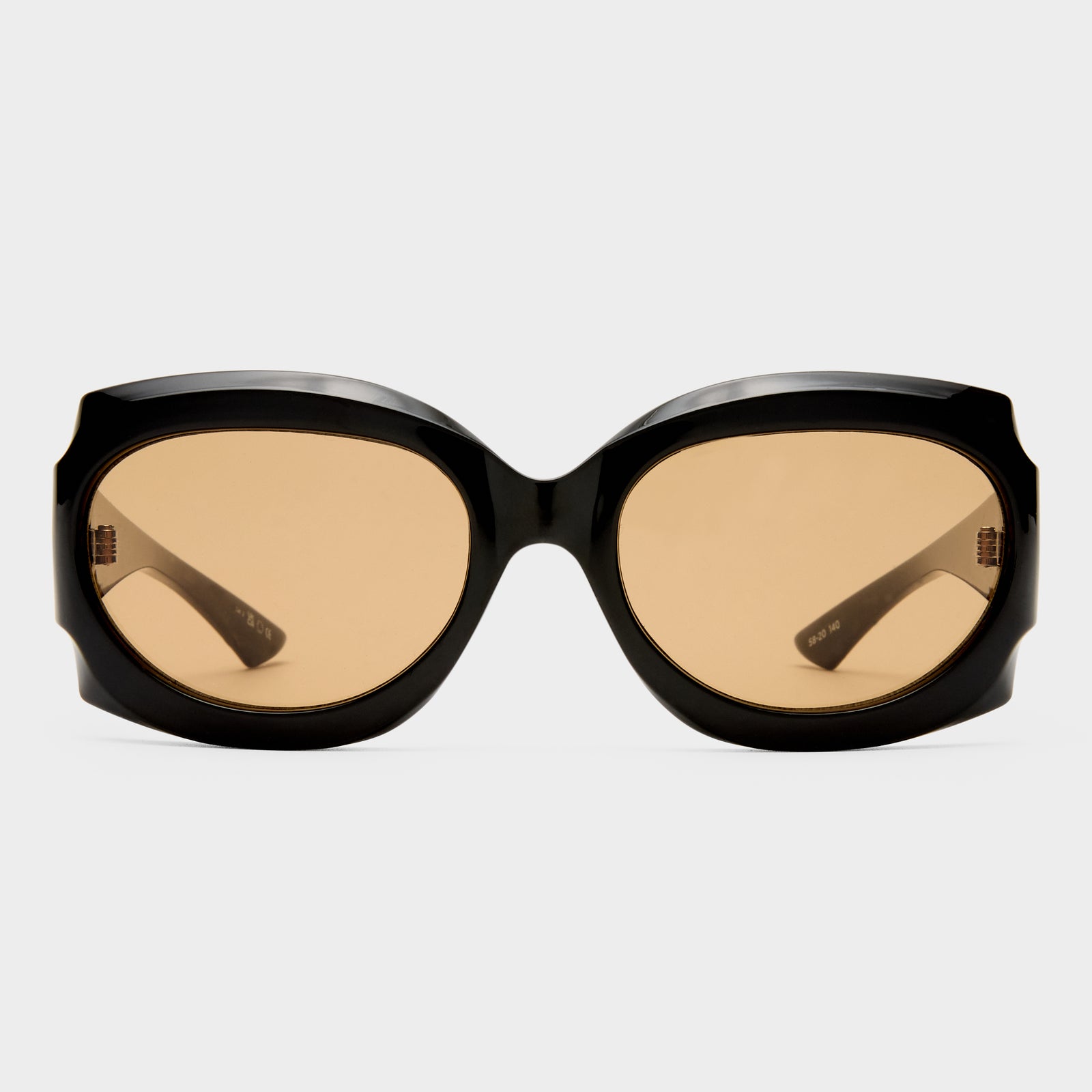 Loveliness Black Female Square Sunglasses | Le Specs