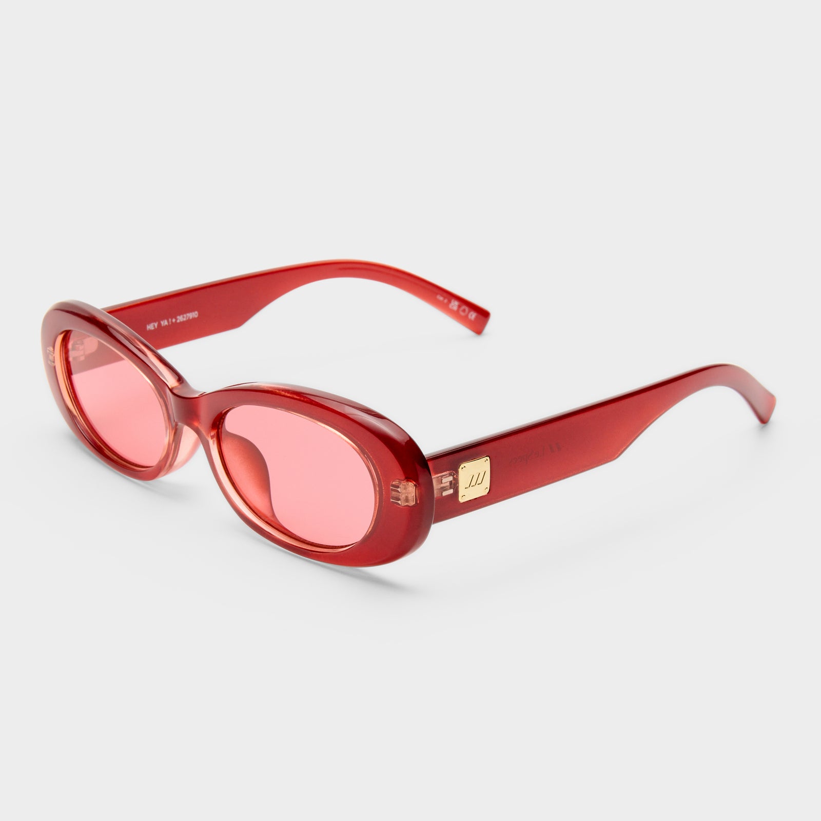 Hey Ya + Scarlett Pearl Female Oval Sunglasses | Le Specs