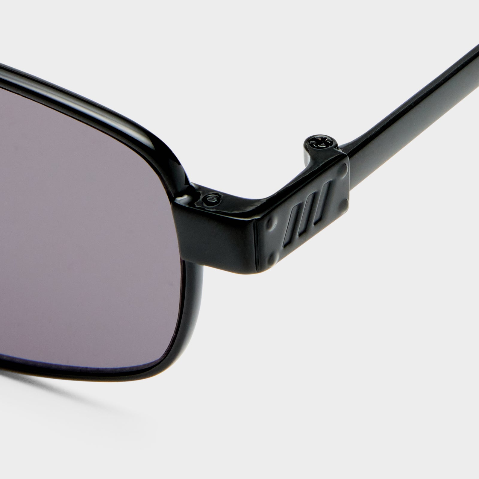 Torrid Black Uni-Sex Rectangle Sunglasses | Le Specs