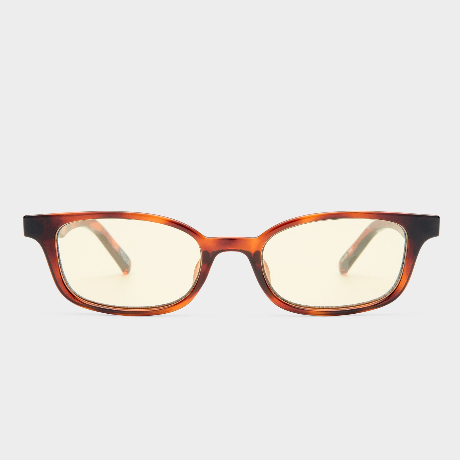 Echelon + Toffee Tort Uni-Sex Rectangle Sunglasses | Le Specs
