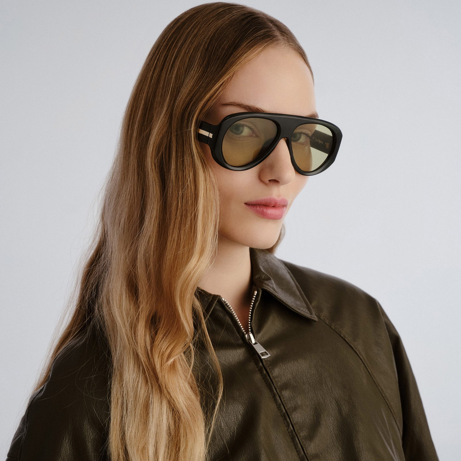 Dream Boat Moss Uni-Sex Aviator Sunglasses | Le Specs