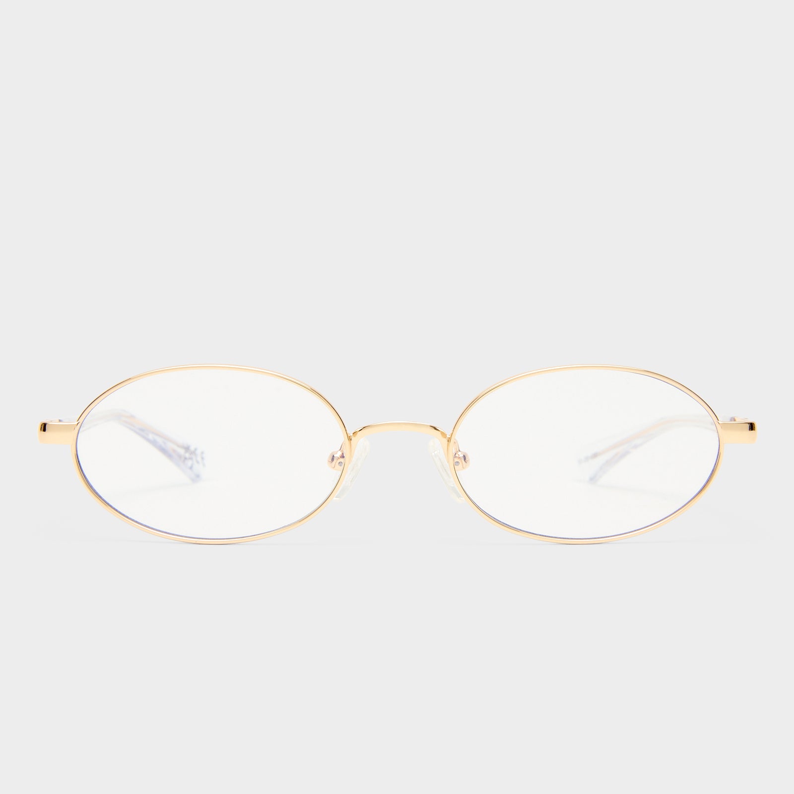 Icicle Gold Uni-Sex Wrap Blue Light | Le Specs