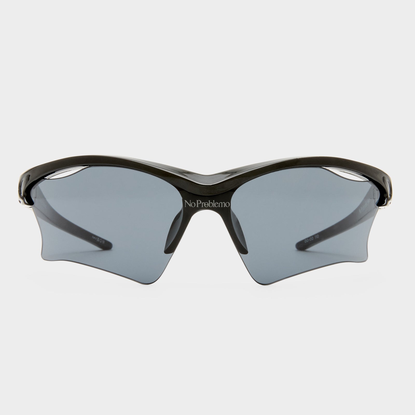 Pluto Black Uni-Sex Shield Sunglasses | Le Specs