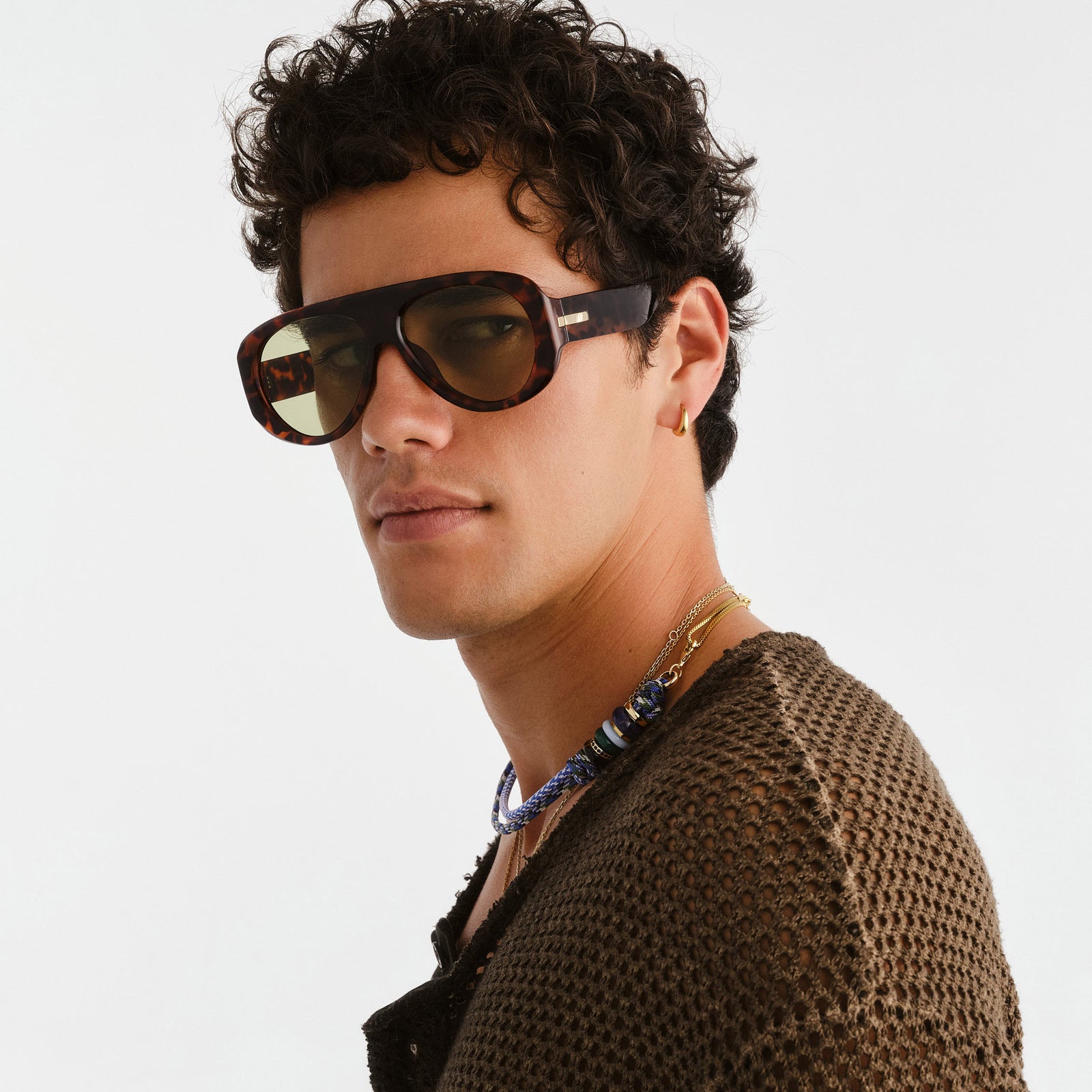 Dream Boat Tort Female Aviator Sunglasses | Le Specs