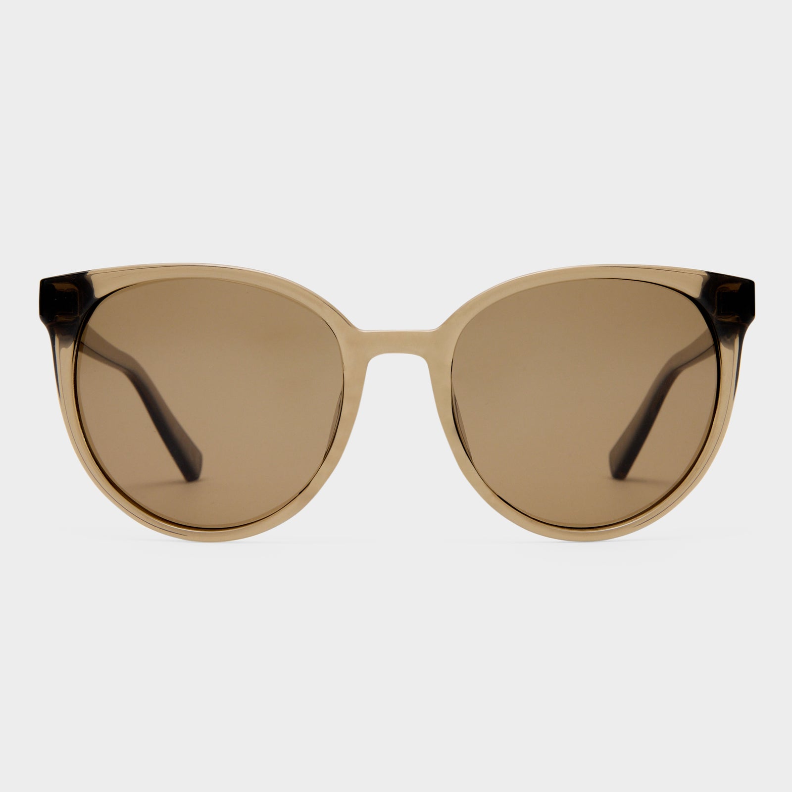 Armada Cocoa Female Round Sunglasses | Le Specs