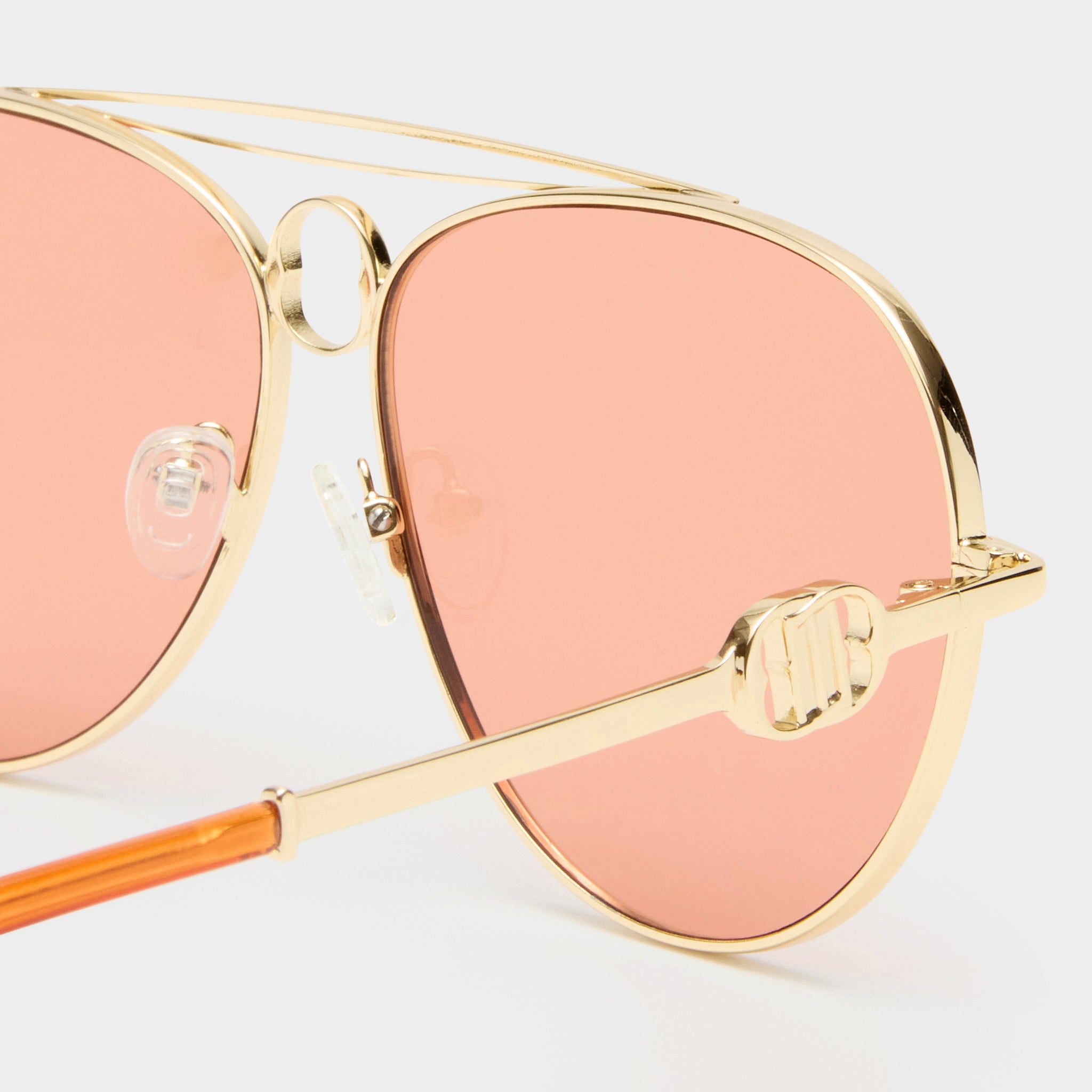 Abracadabra Sunglasses - Bright Gold w/ Smoke // Le Sustain