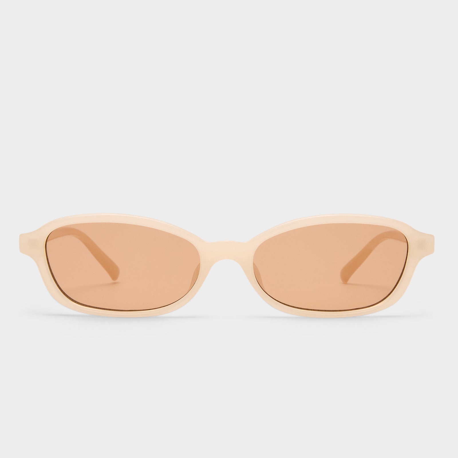 Honey Pot Nude Female Rectangle Sunglasses | Le Specs