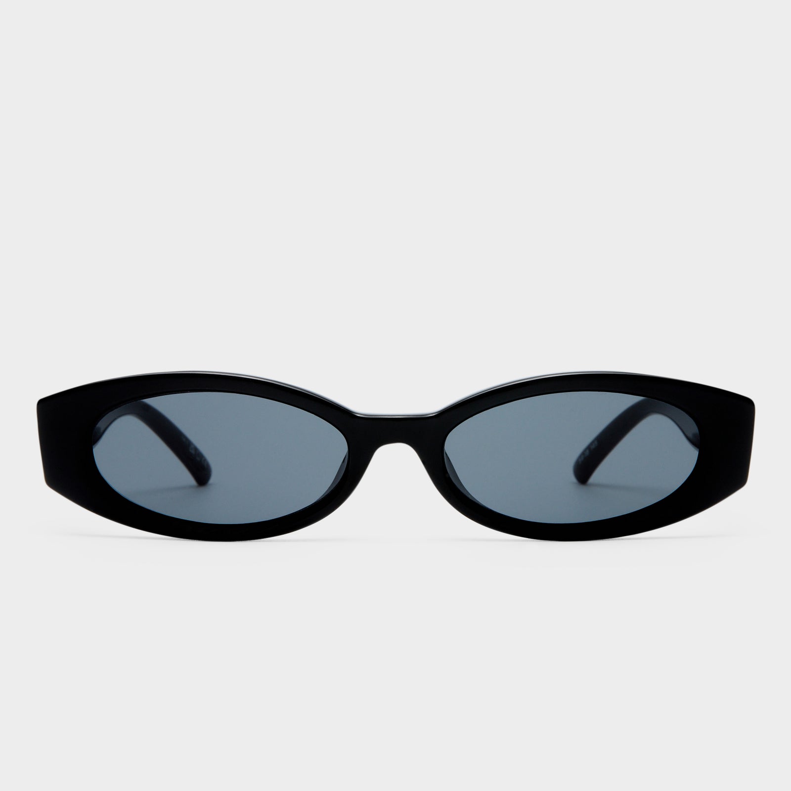 Belladonna Black Female Oval Sunglasses | Le Specs