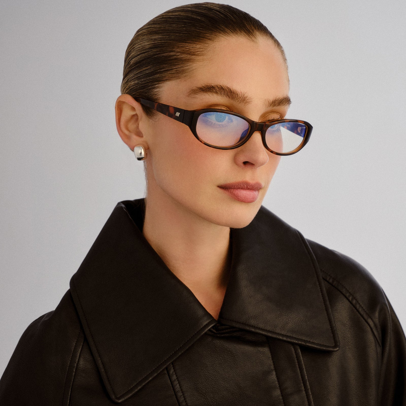 Dont Cha Tort Female Rectangle Blue Light | Le Specs