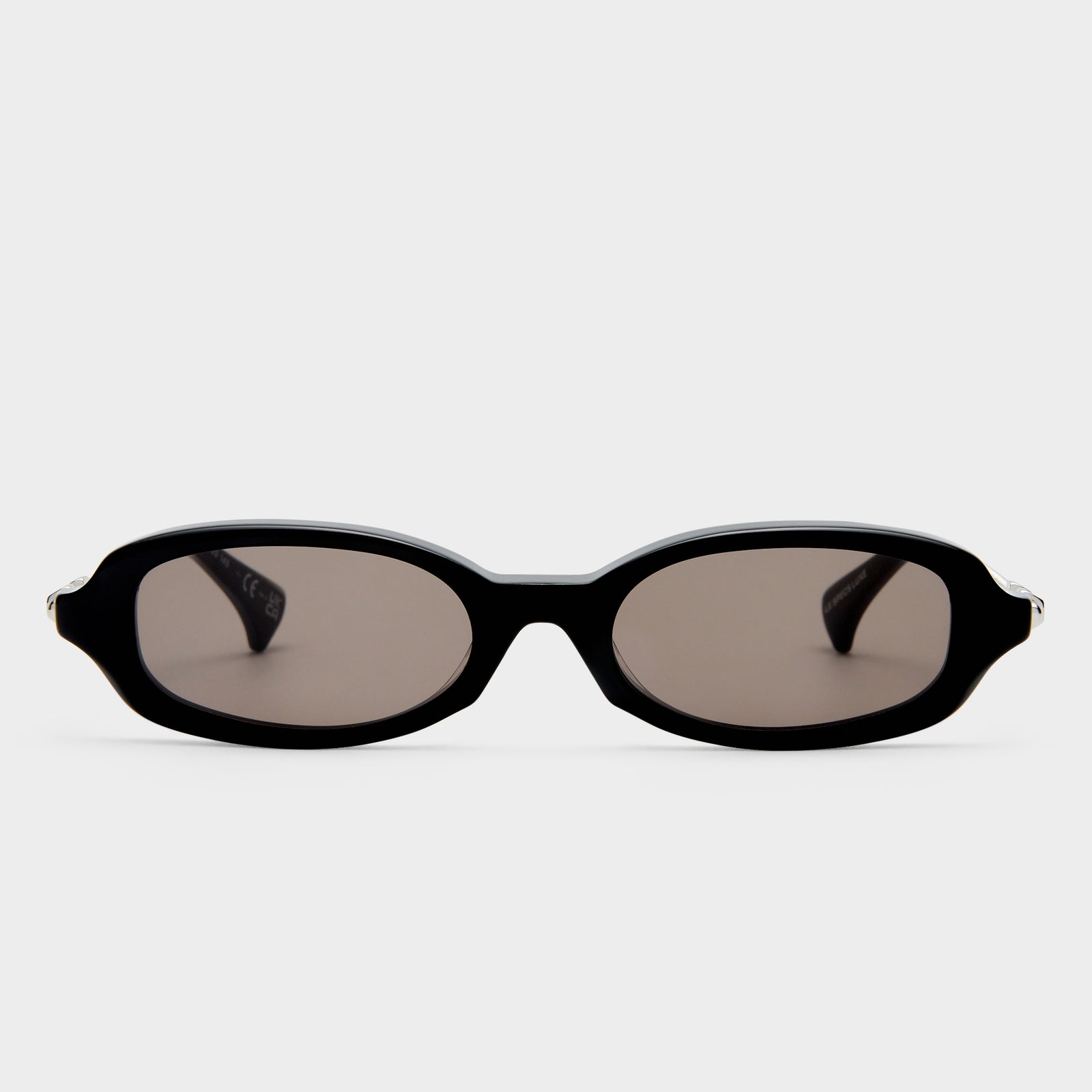 Lichtblick Black Uni-Sex Rectangle Sunglasses | Le Specs