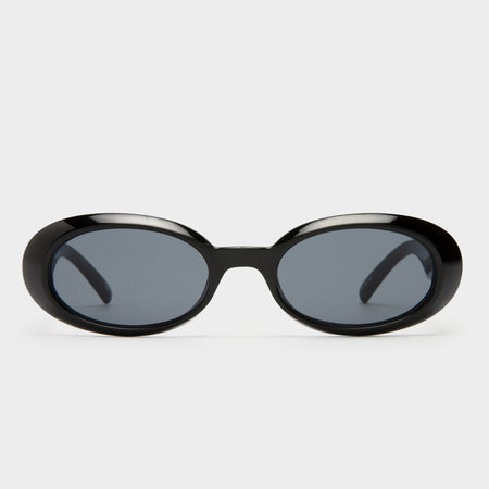 【関税込み】Le Specs ブラウン 'Work It!' サングラス Work It! Dark Tort Uni-Sex Oval Sunglasses | Le Specs