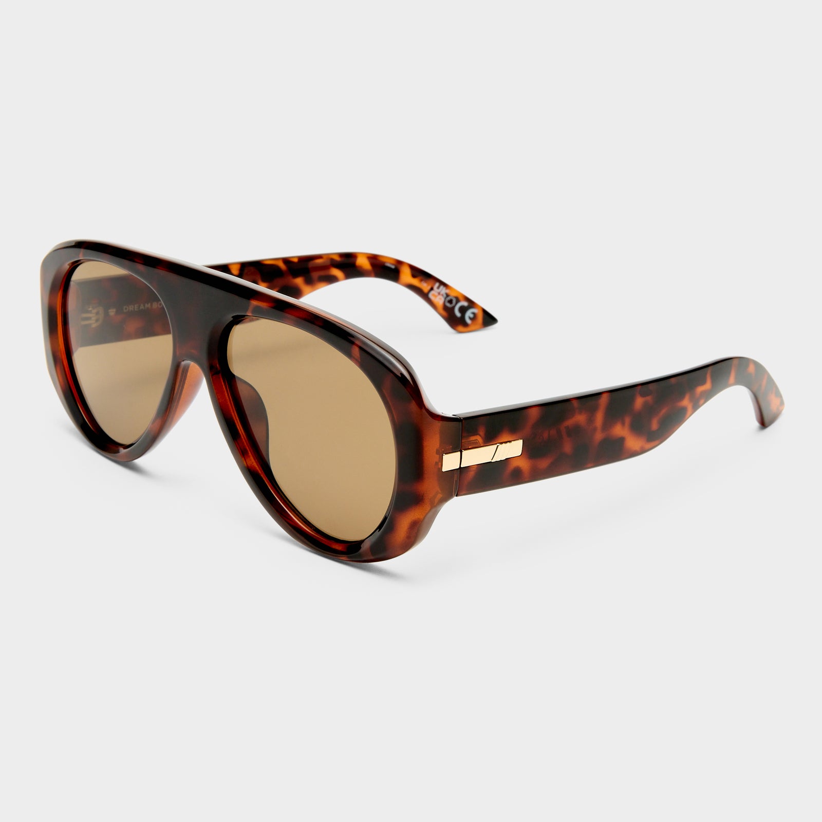 Dream Boat Tort Female Aviator Sunglasses | Le Specs