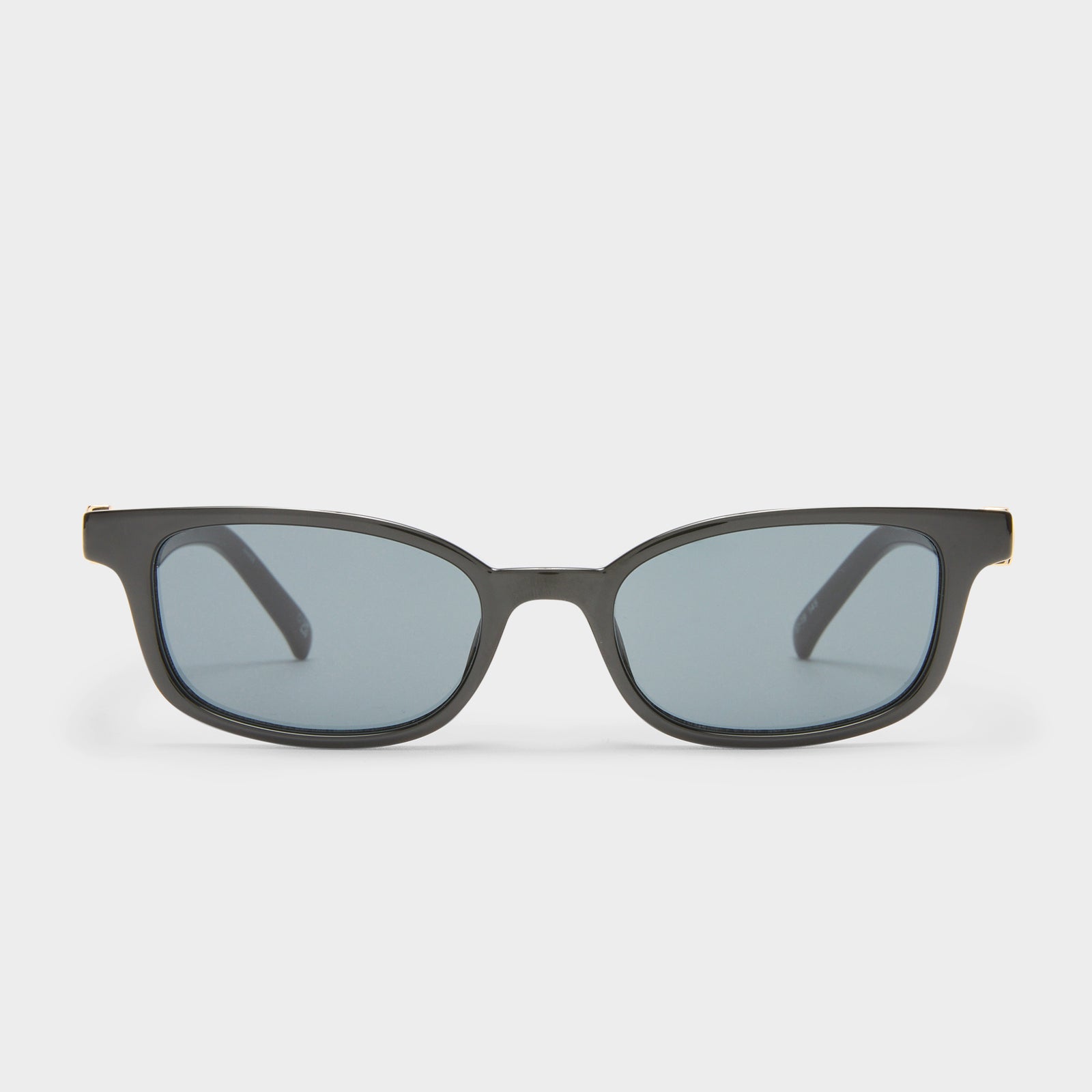 Confidential Black Female D-Frame Sunglasses | Le Specs