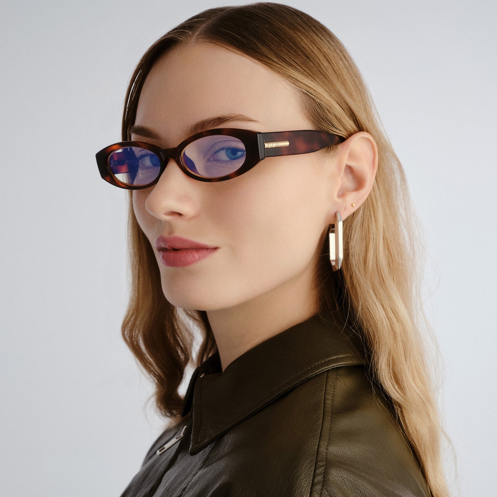 Belladonna Toffee Tort Female Wrap Blue Light | Le Specs