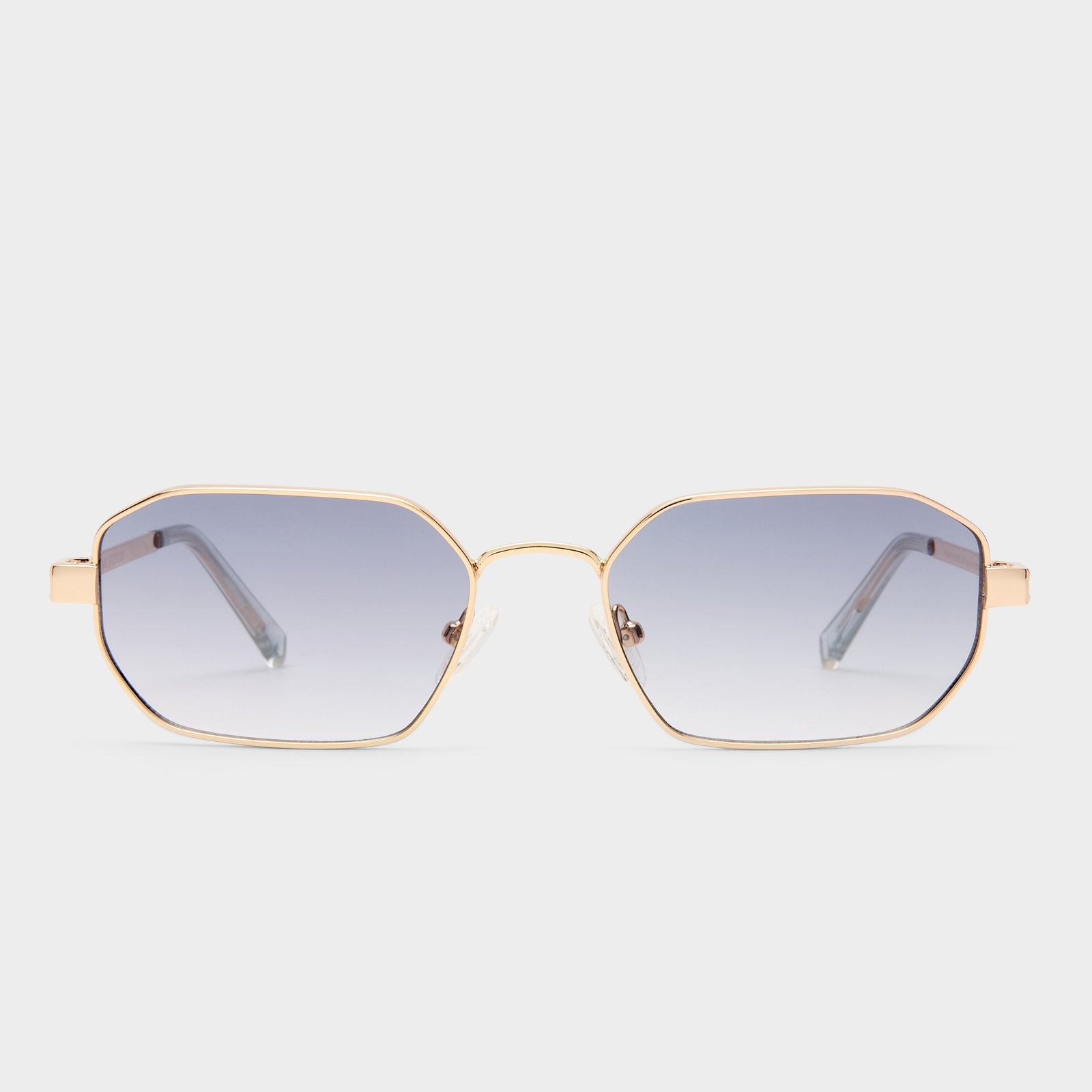 Mythic Gold Uni-Sex Square Sunglasses | Le Specs
