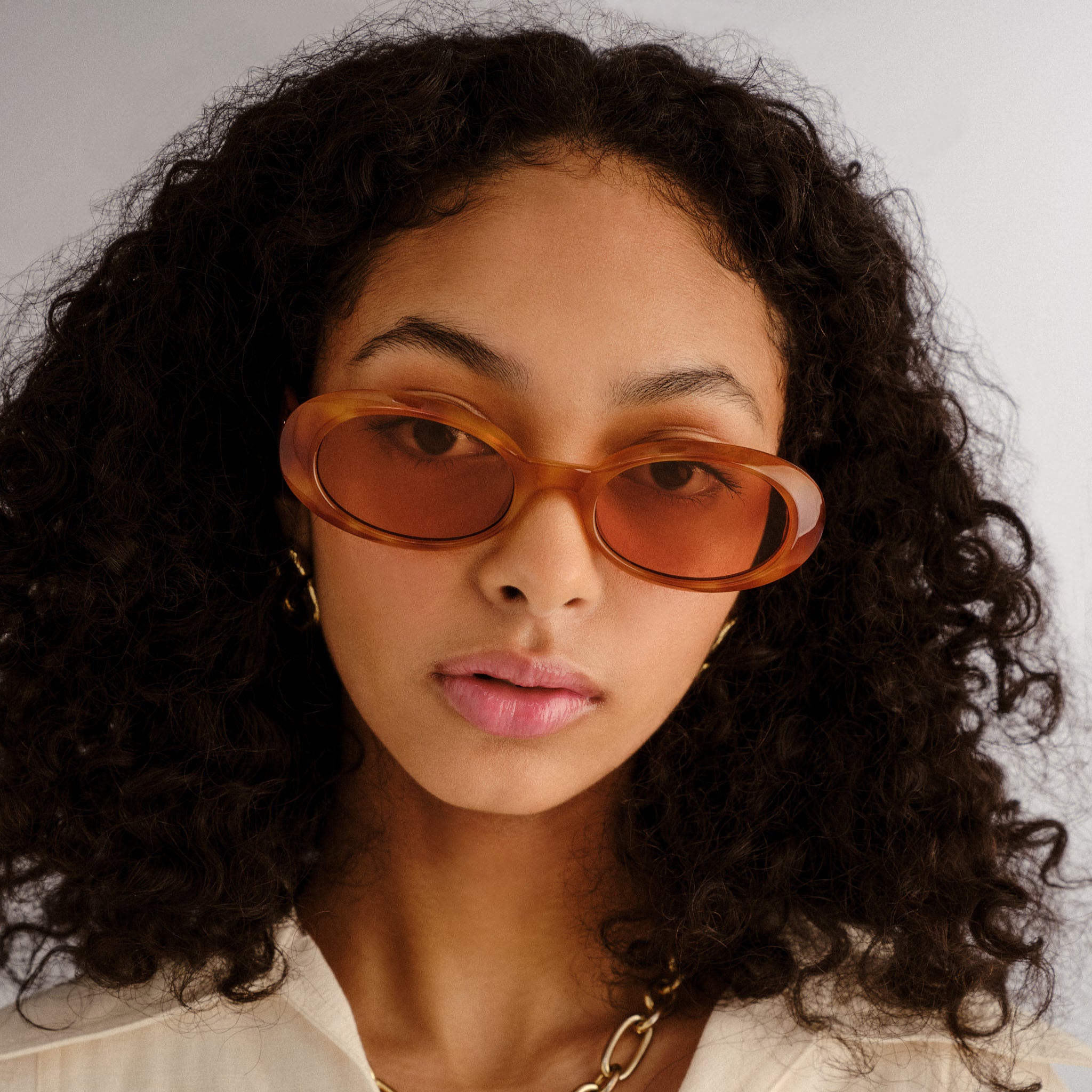 SOCIAL BUTTERFLY SUNGLASSES IVORY TORT / VINTAGE TORT