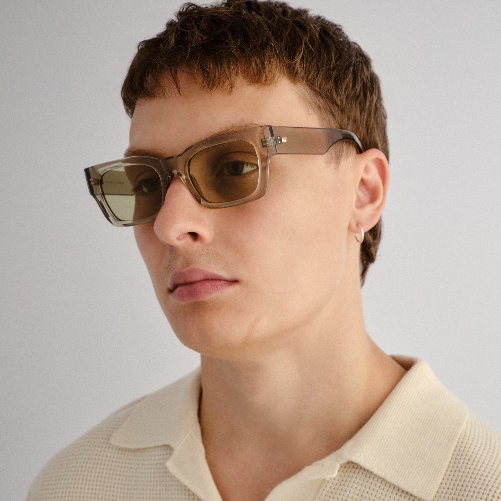 Shmood Eucalyptus Uni-Sex Rectangle Sunglasses | Le Specs