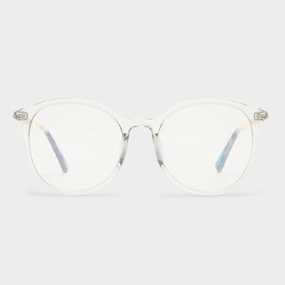 LE DANZING | BLUE LIGHT GREY GOLD GLASSES