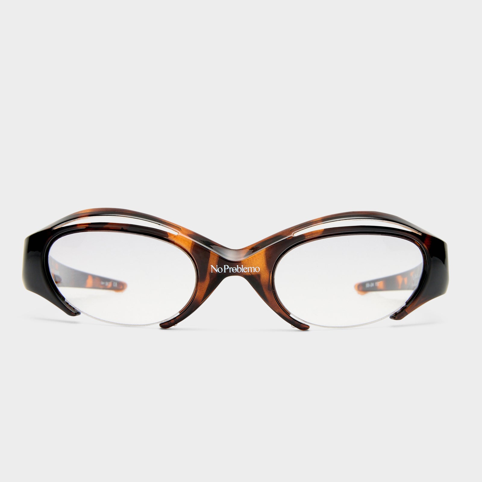 Cyborg Tortoiseshell Uni-Sex Oval Sunglasses | Le Specs