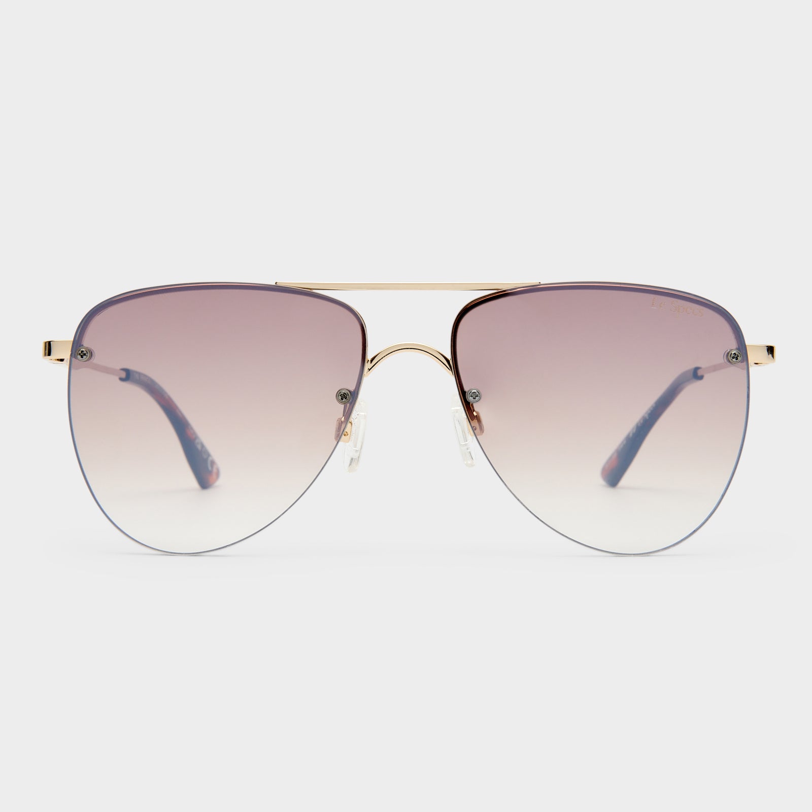 The Prince Gold Female Aviator Sunglasses | Le Specs