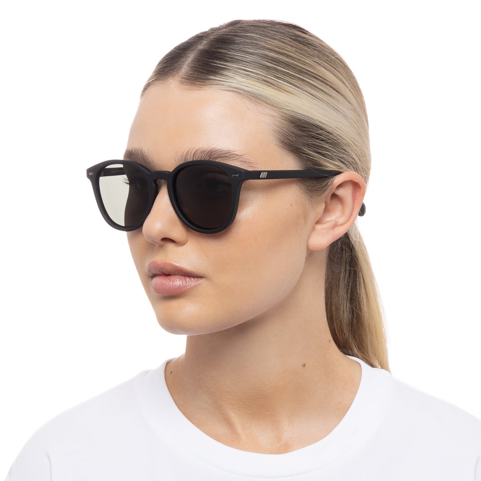 Simplastic Black Sunglasses | Le Specs | WATCH WEAR