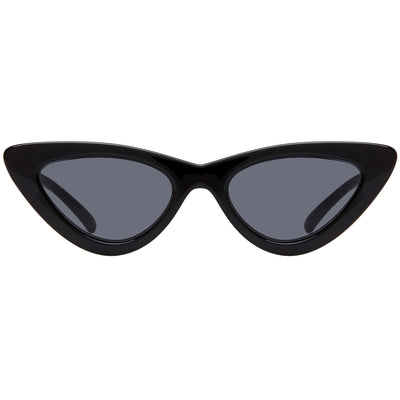 The Last Lolita Black Women's Cat-Eye Sunglasses | Le Specs