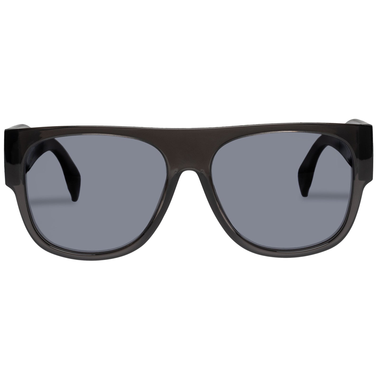 Floatation Matte Black Shadow Uni-Sex D-Frame Sunglasses